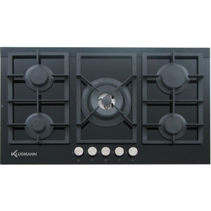 piano cottura in vetroceramica / a gas / in ghisa / con grill