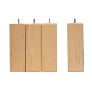gambe per letto in legno 1