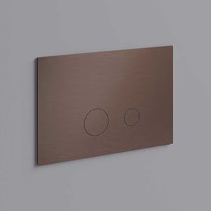 placca di scarico doppia