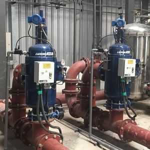 filtro per impianto di recupero dell'acqua
