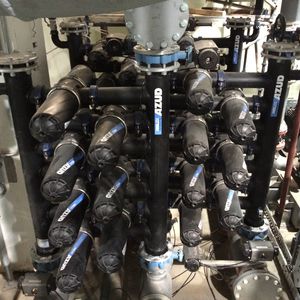 filtro per impianto di recupero dell'acqua