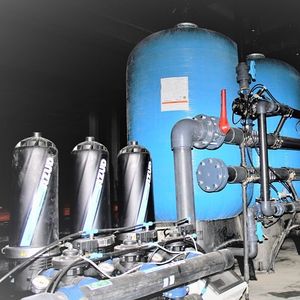 filtro per impianto di recupero dell'acqua