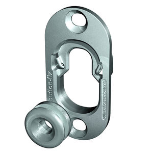 sistema di fissaggio per pannelli / in metallo / per parete / per mobile