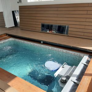 protezione per piscina a barre