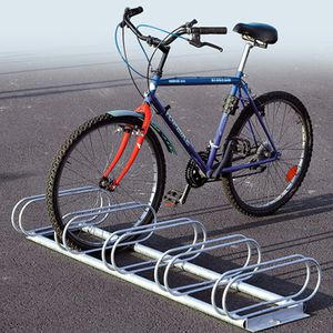 rastrelliera per biciclette a pavimento