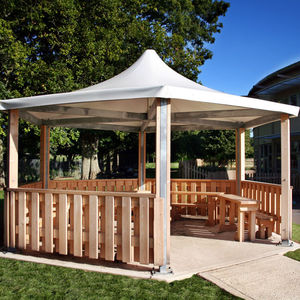 gazebo in legno