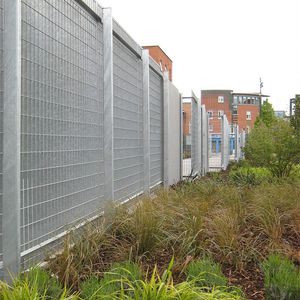 recinzione da giardino / in griglia / in acciaio galvanizzato / modulare