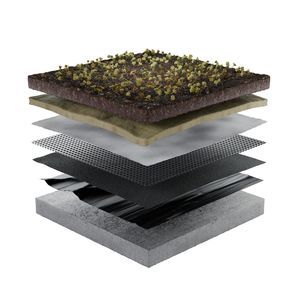 sistema per giardino pensile per tetto piano 1