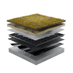 sistema per giardino pensile per tetto piano 1