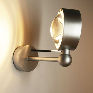 applique moderna / in metallo / in vetro / LED