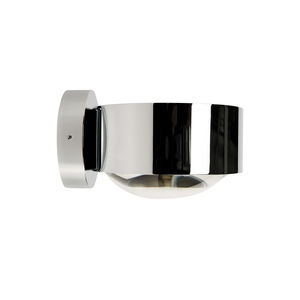 applique moderna / da esterno / in metallo / in vetro borosilicato