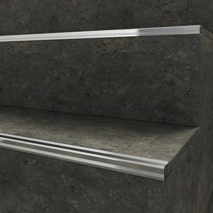 profilo per gradini in alluminio