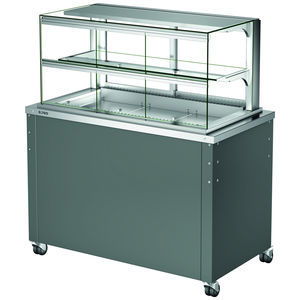 vetrina refrigerata con scaffali