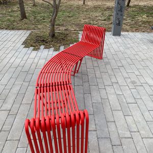 panca pubblica / moderna / in acciaio galvanizzato / in acciaio con rivestimento a polvere