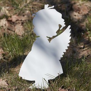 scultura in metallo verniciato / da esterno / da giardino / per spazi pubblici