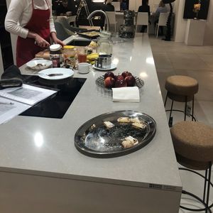 piano di lavoro in pietra ricostituita
