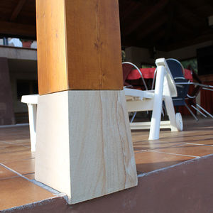 base di colonna in gres