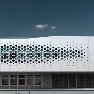 rivestimento di facciata in pannelli