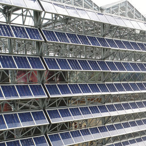 rivestimento di facciata sistema fotovoltaico integrato