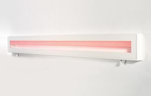 applique moderna / in metallo / LED / lineare