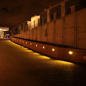 luce da incasso a muro / LED / rettangolare / da esterno