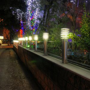 lampioncino da giardino / moderno / in acciaio inossidabile / in PMMA