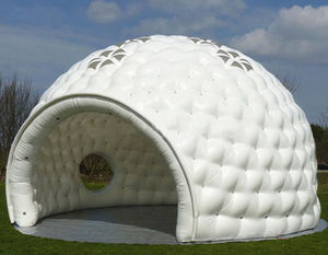 pressostruttura con membrana in PVC