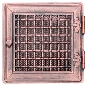 griglia di ventilazione in acciaio