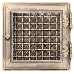 griglia di ventilazione in acciaio