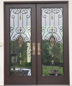 porta d'ingresso / battente / in fibra di vetro / di sicurezza