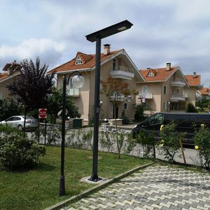 lampione da giardino / moderno / in alluminio / in PMMA