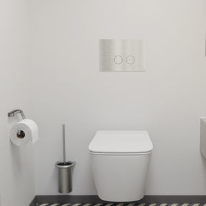 placca di scarico doppia