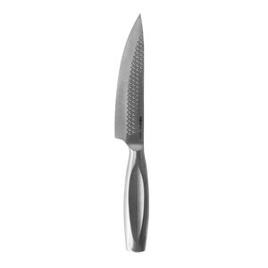 coltello da cucina con manico in acciaio inossidabile