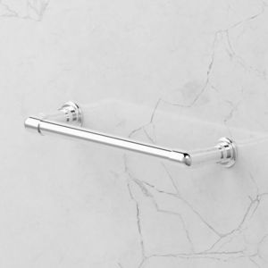 scaldasalviette elettrico / in ottone / cromato / moderno