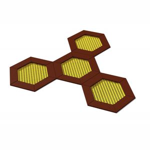 trampolino per parco giochi