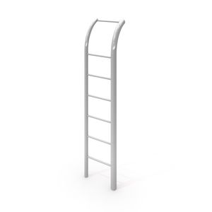 scala a pioli in acciaio / per percorso vita