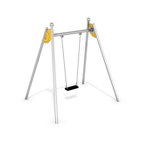 altalena in acciaio inox / per parco giochi