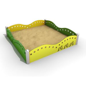 vasca di sabbia per parco giochi