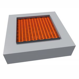 trampolino quadrato