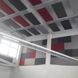 baffle acustico in tessuto