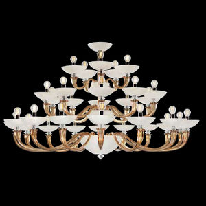 lampadario classico / in vetro / in metallo / LED