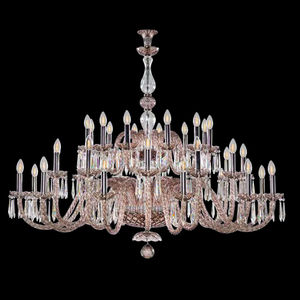 lampadario classico / in vetro / in metallo / LED