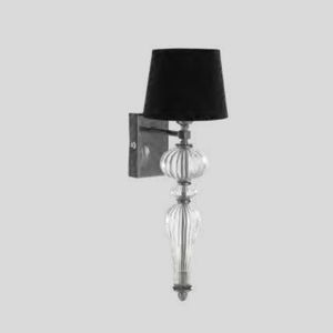 applique classica / in metallo / in tessuto / LED