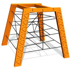 rete da arrampicata per parco giochi