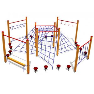 rete da arrampicata per parco giochi