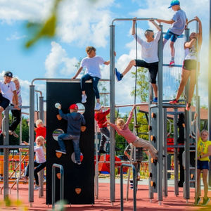 struttura d'arrampicata per parco giochi 1