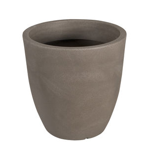 vaso da giardino in polietilene / da appoggio / tondo / per uso residenziale