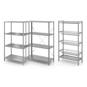 scaffalatura per stoccaggio / per cucina professionale / per carichi leggeri / standard