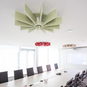 controsoffitto in tessuto