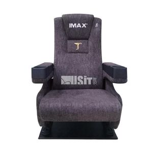 poltrona per cinema in acciaio / in schiuma / in polipropilene / con poggiatesta